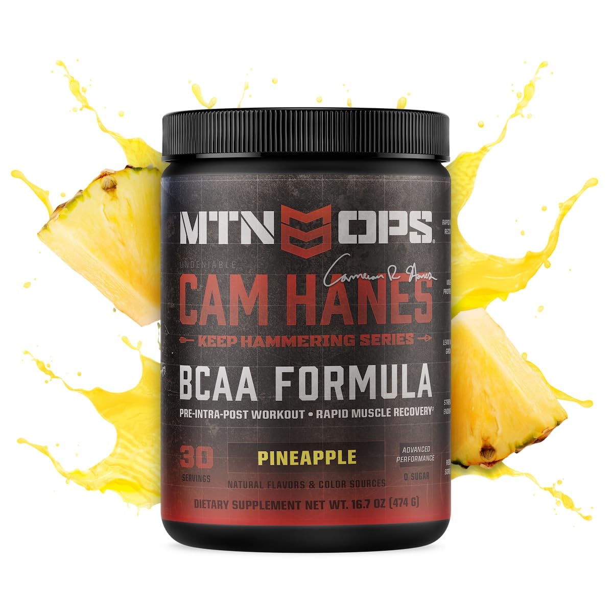 MTN OPS BCAA Proporción 2:1:1 para reconstrucción muscular.