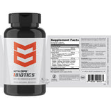 MTN OPS Biotics, textura de cápsula, fácil de tragar con agua.