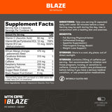 MTN OPS Blaze: cápsulas energizantes para impulso diario