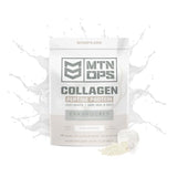 Colágeno sin sabor de MTN OPS disolviéndose fácilmente en bebidas frías o calientes