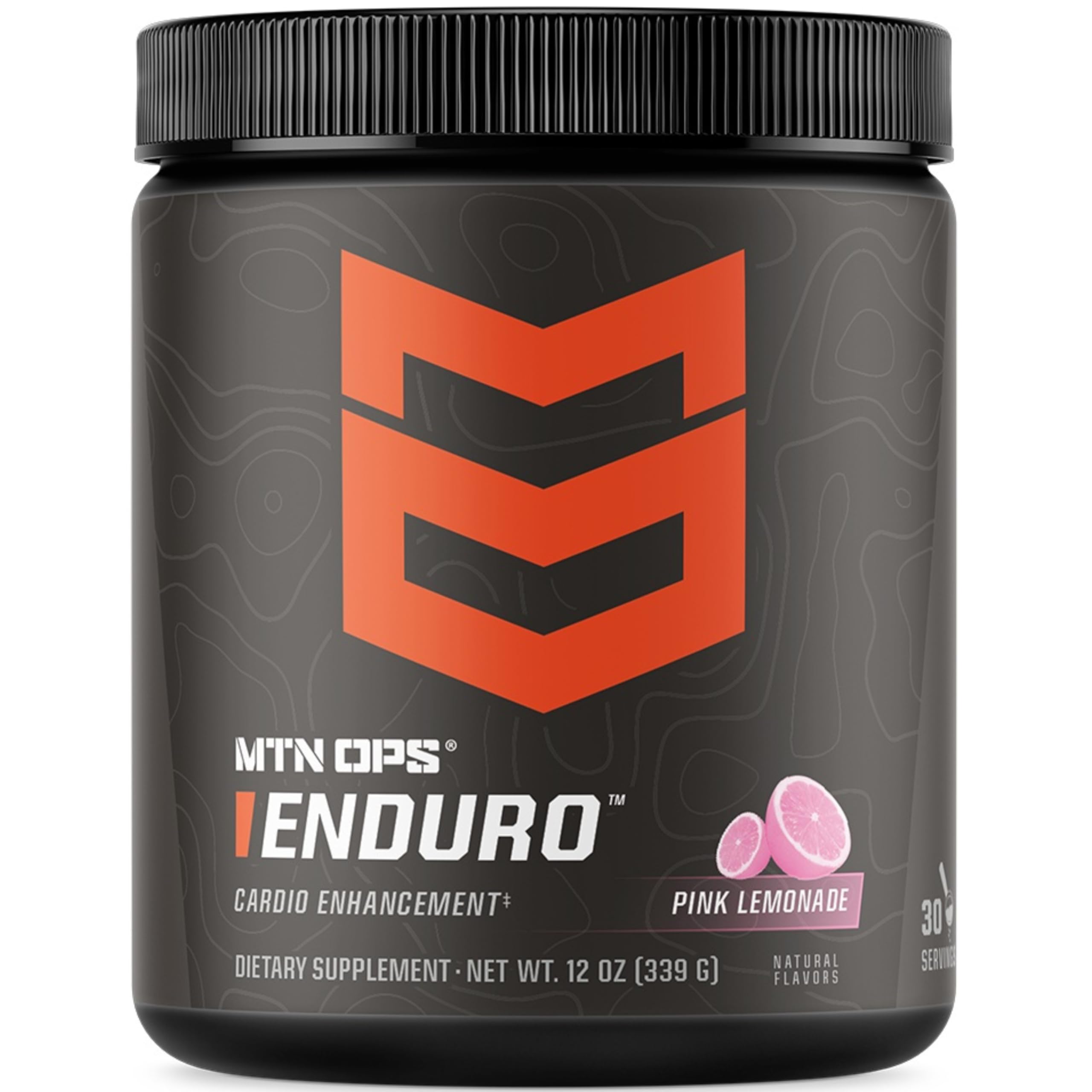 MTN OPS Enduro frasco-bombeo para entrenamientos sin cafeína
