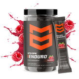 MTN OPS Enduro mezcla en agua con sabor frambuesa y fácil disolución