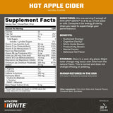Cucharada midiendo polvo de MTN OPS Hot Ignite