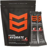 MTN OPS Hydrate, sobres fresa coco, hidrata rápidamente durante entrenamientos intensos