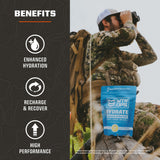 MTN OPS Hydrate: uso en entrenamiento al aire libre con electrolitos balanceados.