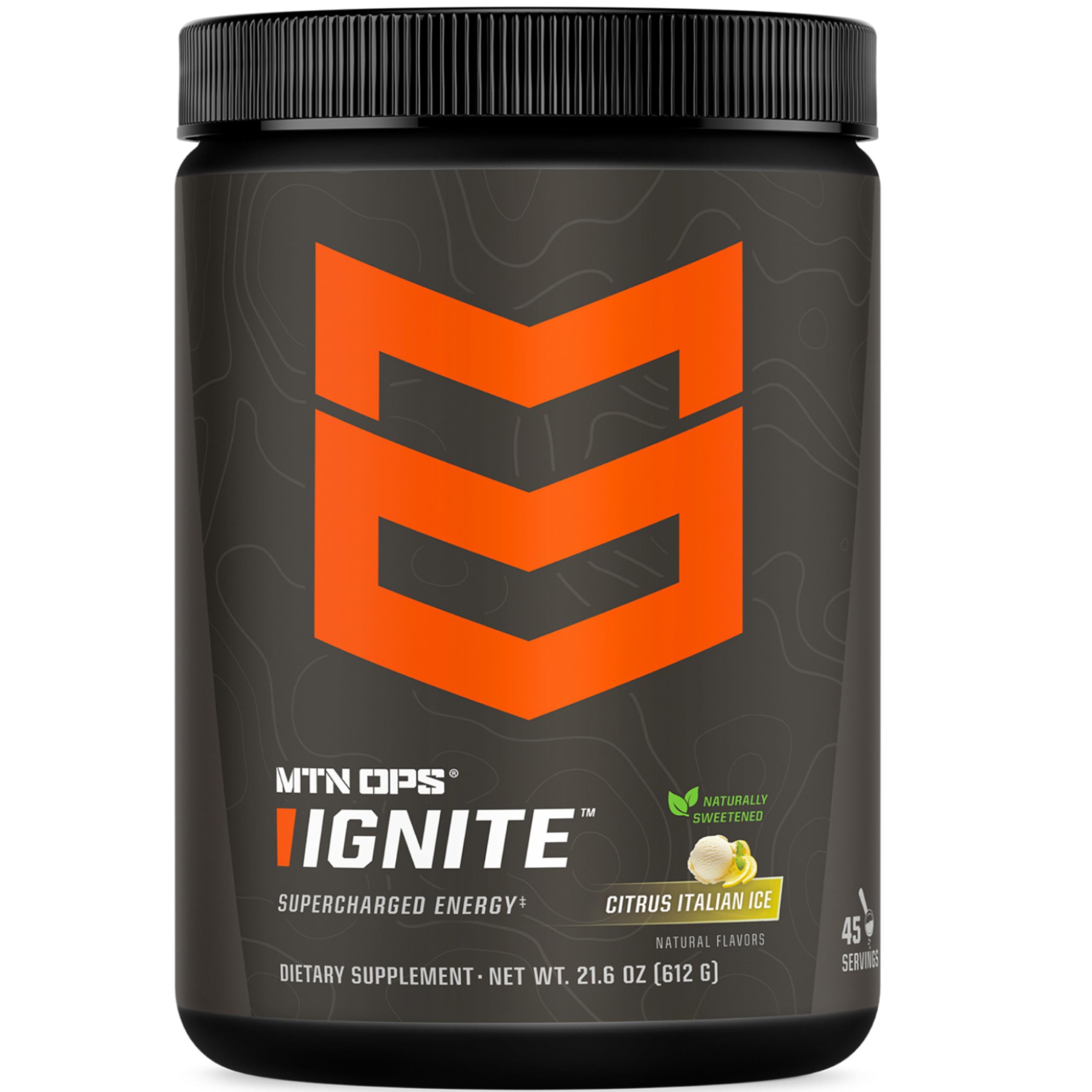 MTN OPS Ignite en empaque; energía limpia lista para iniciar el día.