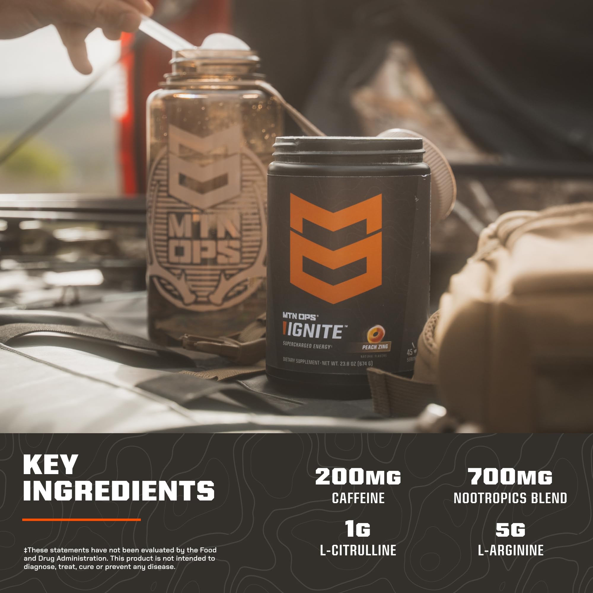 MTN OPS Ignite citrulina y arginina, aminoácidos clave para rendimiento