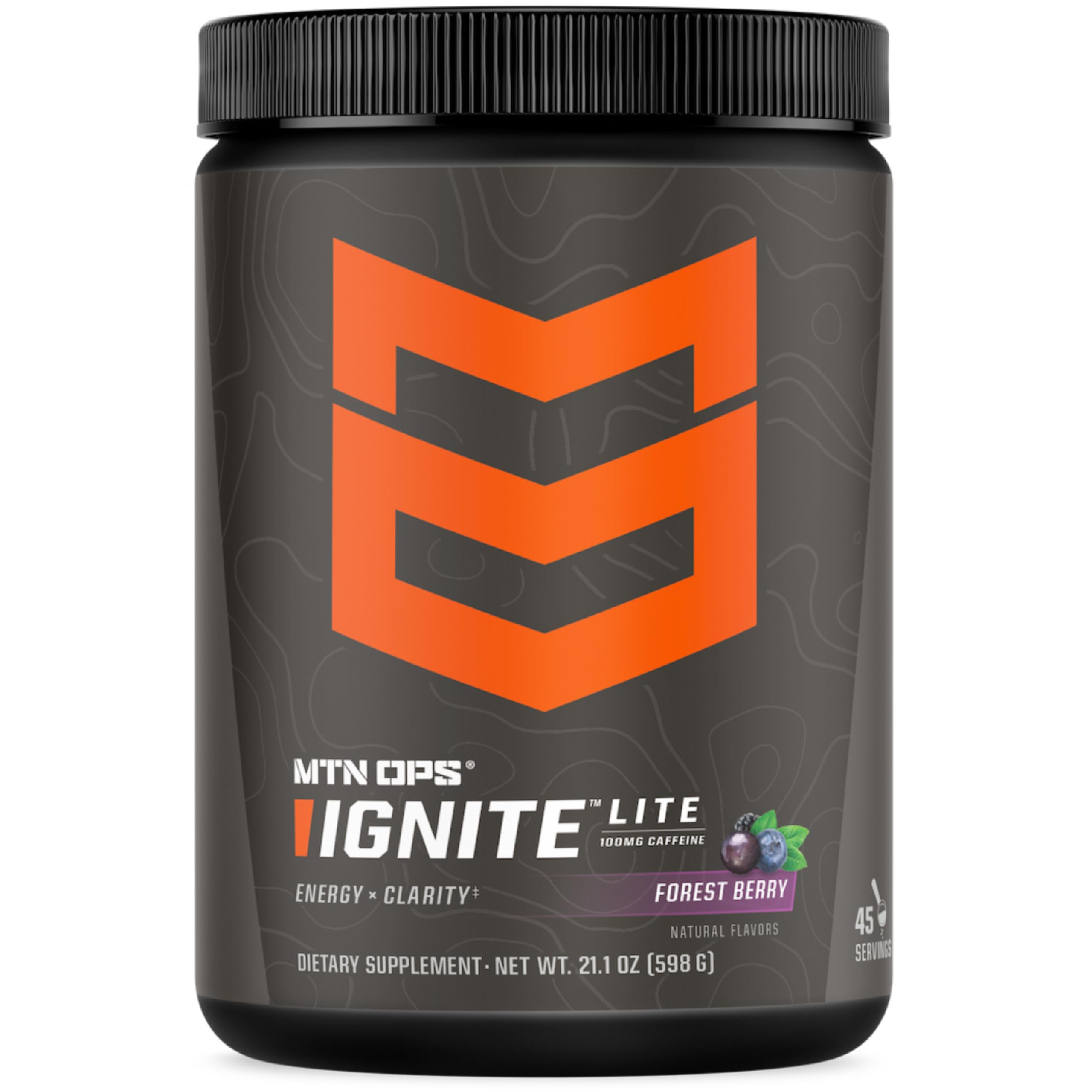 MTN OPS Ignite Lite, cucharada medidora para energía sostenida