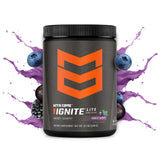 MTN OPS Ignite Lite, frutos del bosque en polvo para sabor refrescante