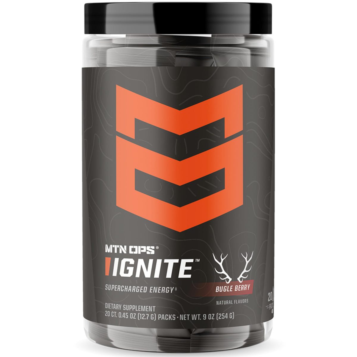 MTN OPS Ignite sache energizante para viaje aporta energía sostenida durante actividades al aire libre