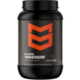MTN OPS Magnum botella-proteina-cookie-crema, ideal para consumo rápido tras entrenar.
