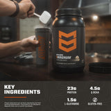 MTN OPS Magnum chocolate, mezcla sabor natural, bajo índice glucémico
