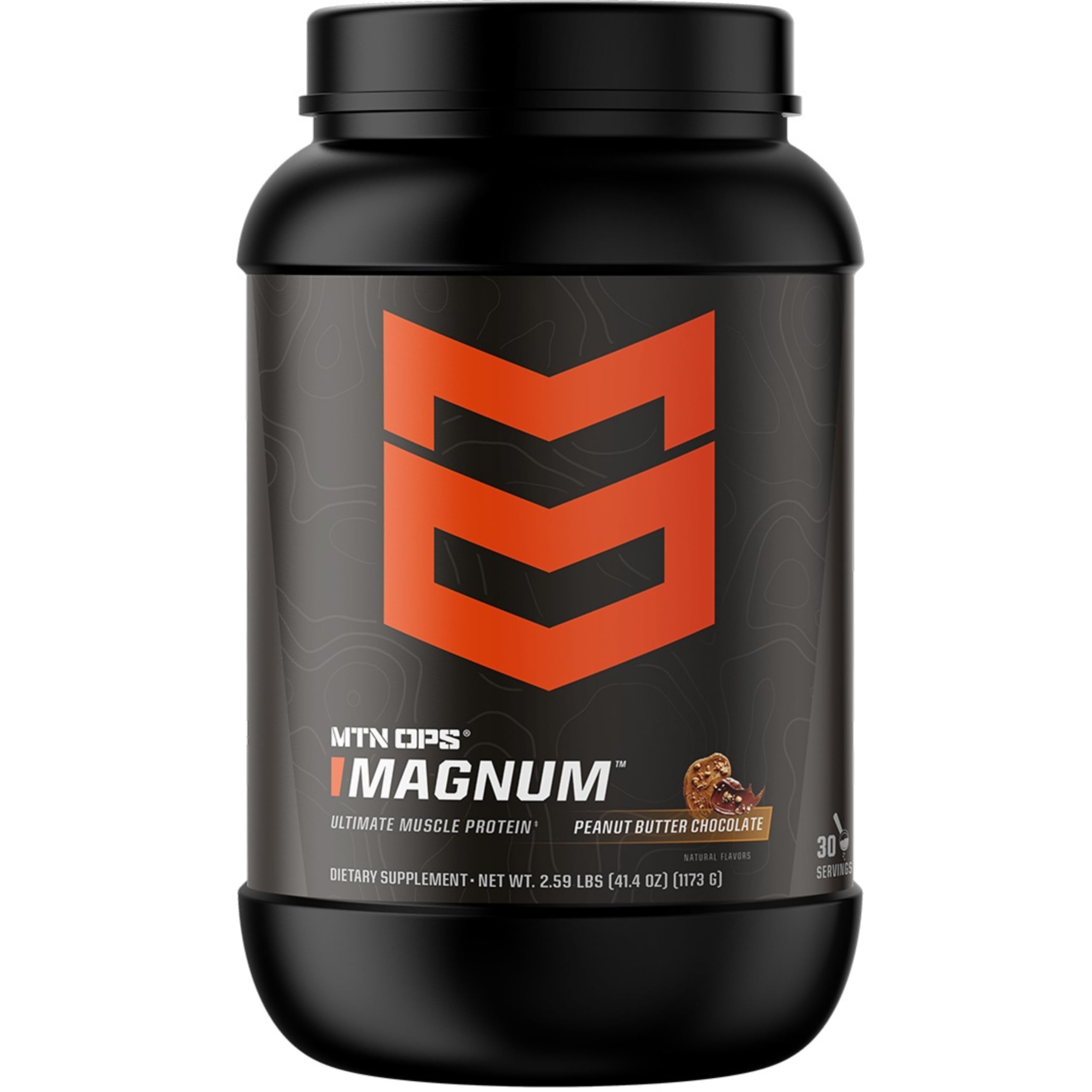 MTN OPS Magnum proteina mantequilla de maní chocolate, sabor intenso para recargar energía