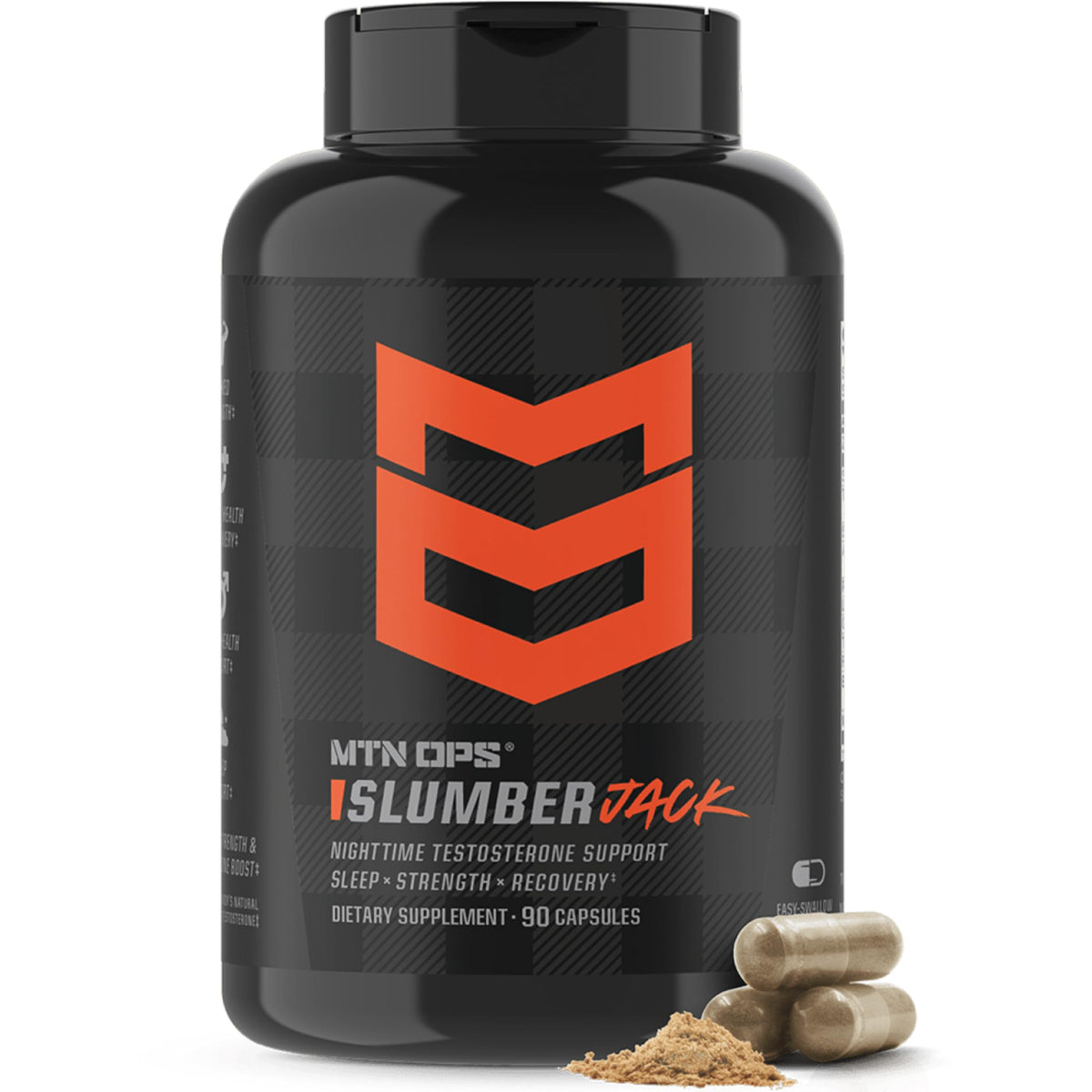 MTN OPS Slumber Jack, vertido de la botella, favorece sueño profundo y reparador.