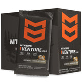 barra MTN OPS Venture empaque visible, snack rápido para senderismo.