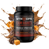 Cucharita medidora de MTN OPS Whey Protein para dosis rápida