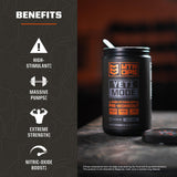 Etiqueta frontal de MTN OPS YETI MODE, fácil de identificar.