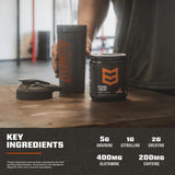 MTN OPS Yeti sabor arandano azul, refrescante durante el entrenamiento.