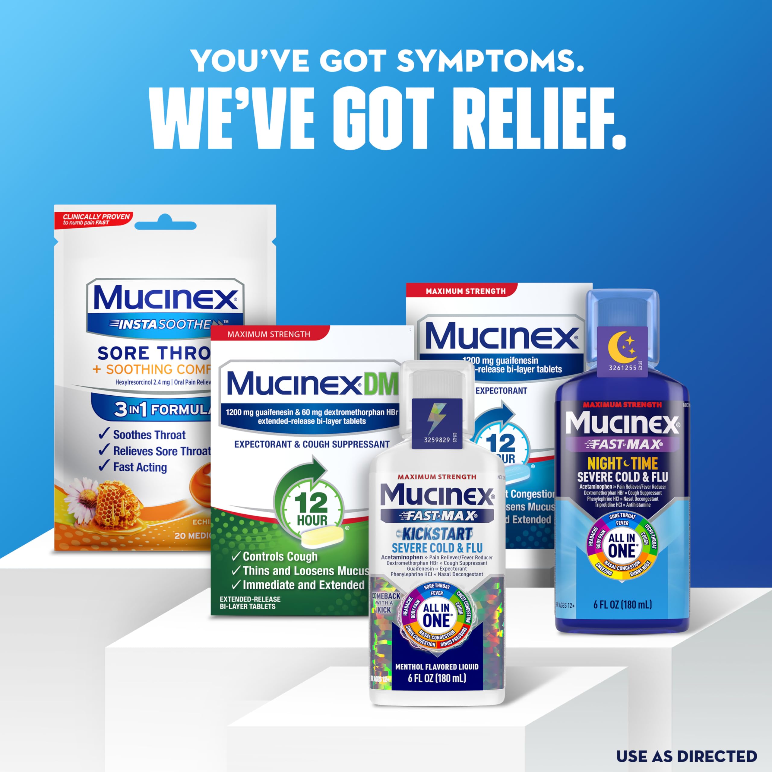 Mucinex facilita expulsar la mucosidad espesa con facilidad.