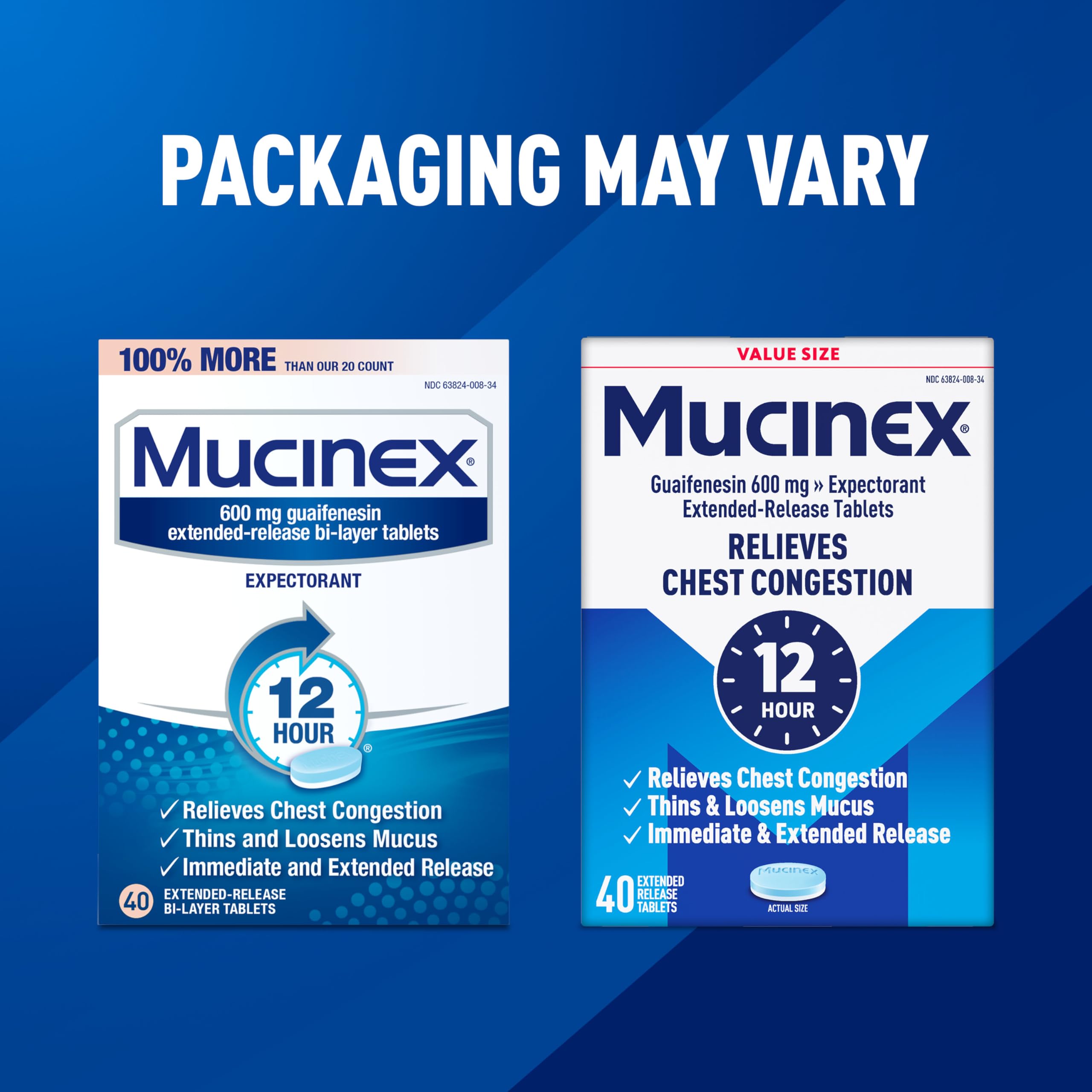 Mucinex congestión respiratoria diaria: ayuda a respirar mejor durante el día