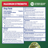 Dosis prolongada de Mucinex DM 12hr para tos y mucosidad.