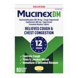 Mucinex DM 12hr: tabletas doble capa para alivio prolongado de la tos