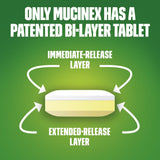 Contenido de 42 tabletas de Mucinex DM.