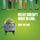 Empaque de Mucinex DM destacado por su potencia.