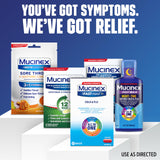 Presentación de Mucinex Fast-Max Caplets para uso diario.