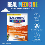Mucinex niños mini-melts con guaifenesina para descongestión suave