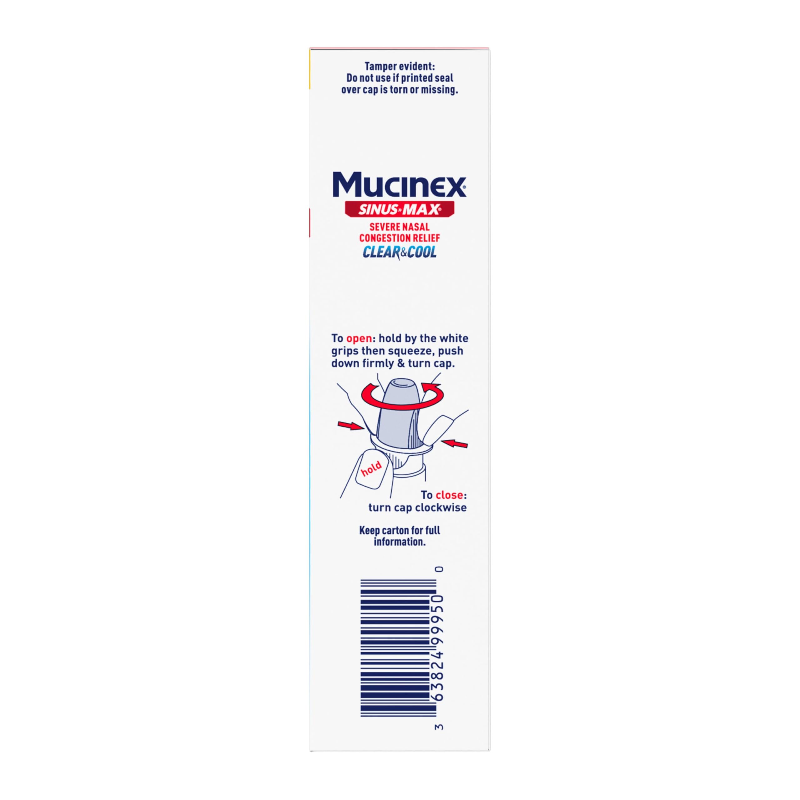 Presentación del pack completo Mucinex resfriado y gripe