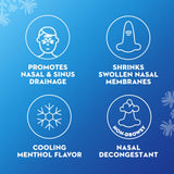 Mucinex sensación mentol fresca: experiencia agradable durante la aplicación