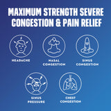 Mucinex Sinus-Max descongestiona nariz y senos para respirar mejor.