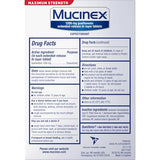 Tabletas bi-capa de liberación prolongada ofrecen alivio sostenido de mucosidad.
