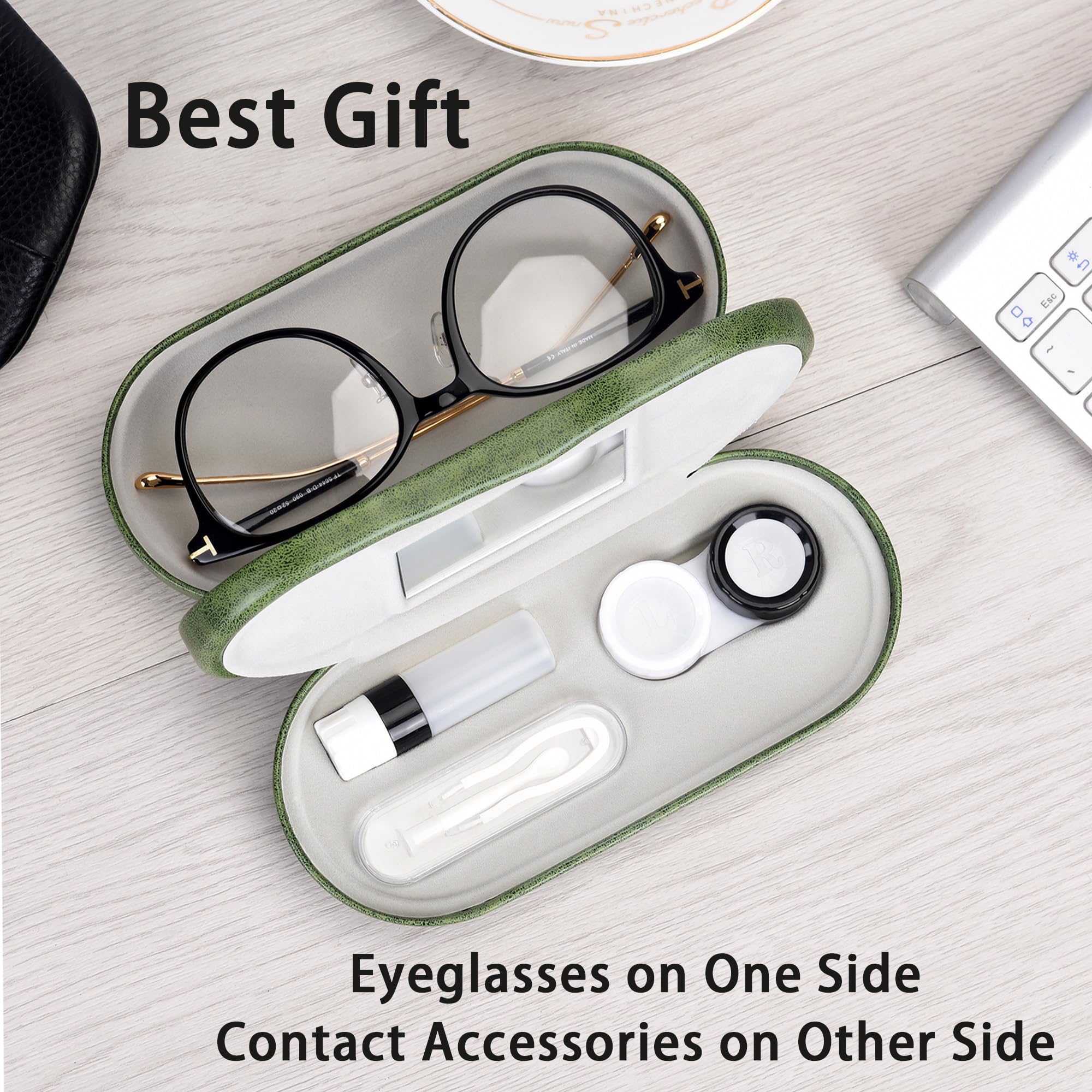 Estuche muf con bisagras dobles, resistente y antiarañazos para uso diario.