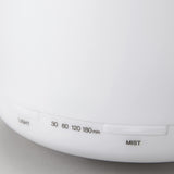 MUJI difusor ultrasonico blanco puerto cable 1.8 m para uso continuo cómodo.