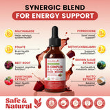 Mulittea Complejo B12 y Folato, vitaminas bioactivas para uso diario.