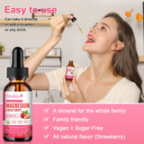 Etiqueta clara de Mulittea Magnesium Glycinate Líquido