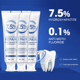 Sensibilidad dental reducida gracias a la limpieza suave MULPG.
