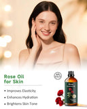 Mumianhua Aceite de Rosa para cuidado de piel, hidratación suave.