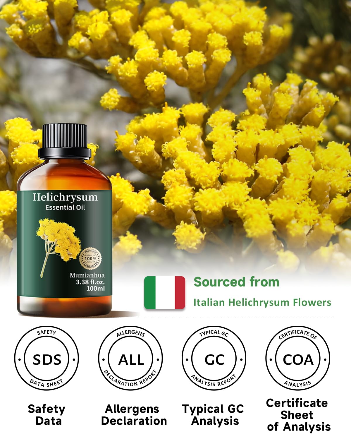 Mumianhua Helichrysum: proyecto de jabones, velas y productos aromáticos caseros