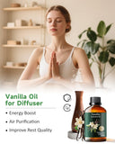 Mumianhua Aceite de vainilla en difusor: ambiente reconfortante y fragancia duradera