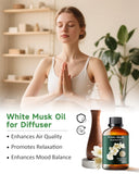 Difusor cerámico Mumianhua con aceite esencial para mezclar aromas.