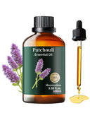 Mumianhua Patchouli frasco de aceite, aroma terroso para perfumería natural