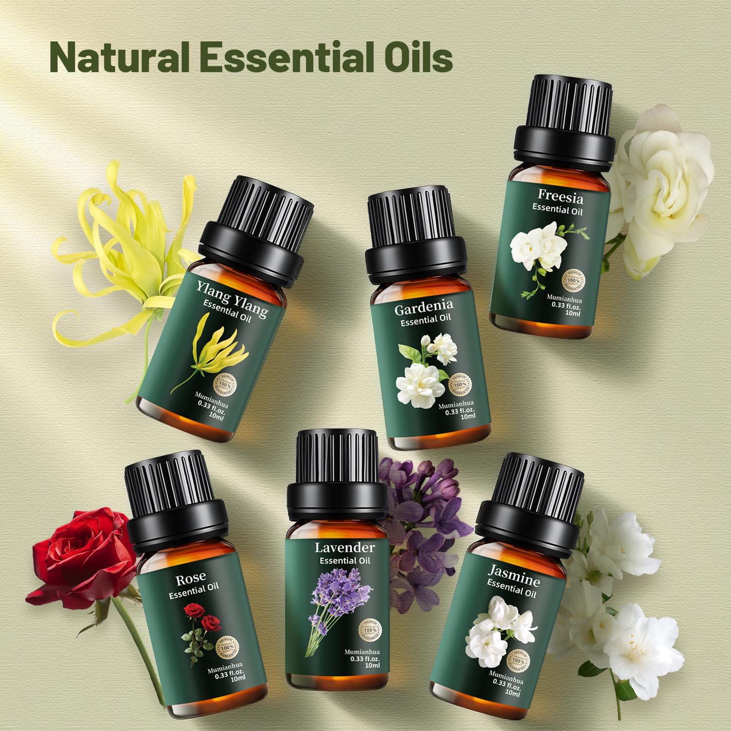 Mumianhua Rosa 10 ml para ambientar ambientes y creaciones caseras