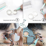 MUNLIT inserción de lentes esclerales, manejo seguro y cómodo.