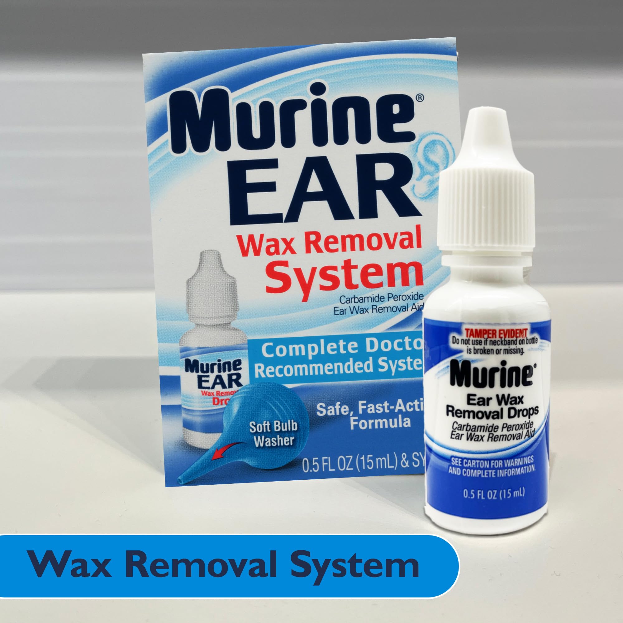 Murine jeringa limpiadora de cerumen facilita la limpieza ocasional