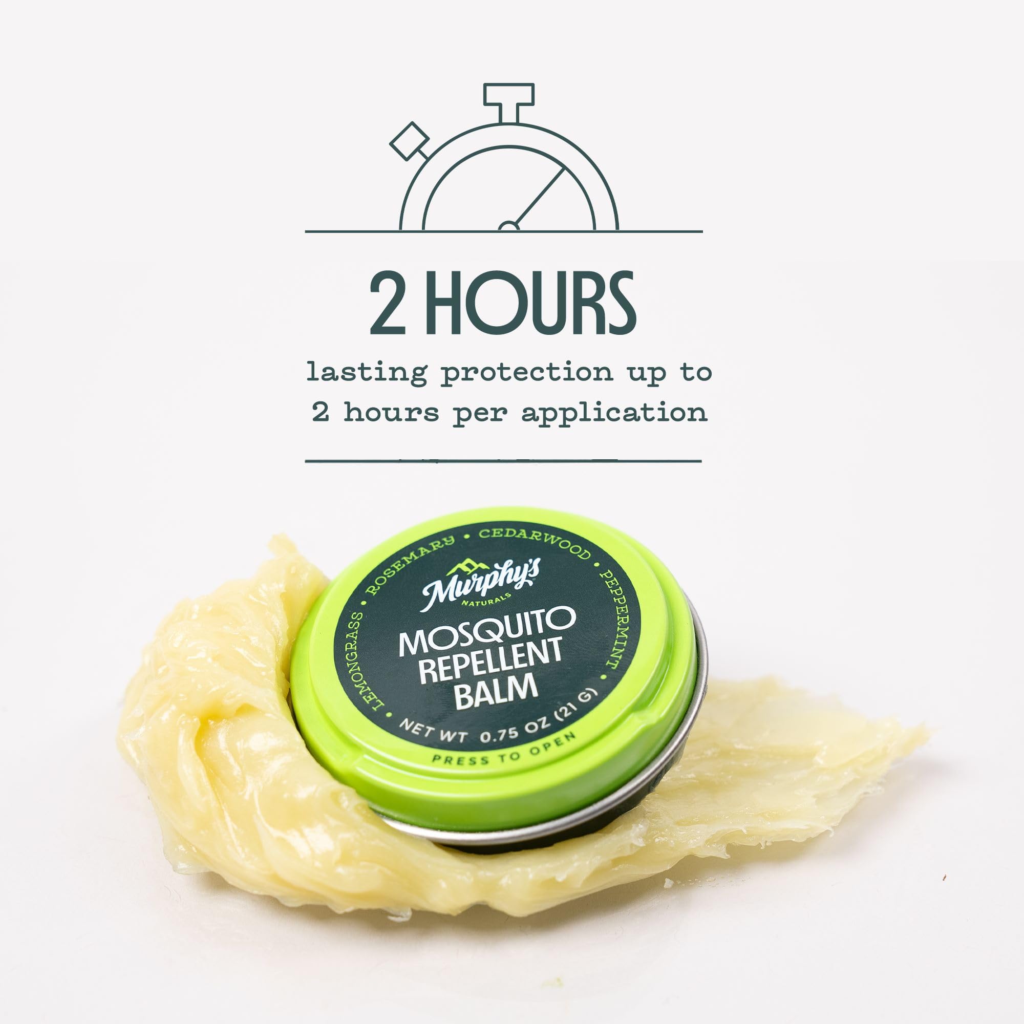 Murphy's Naturals textura suave para aplicación rápida.