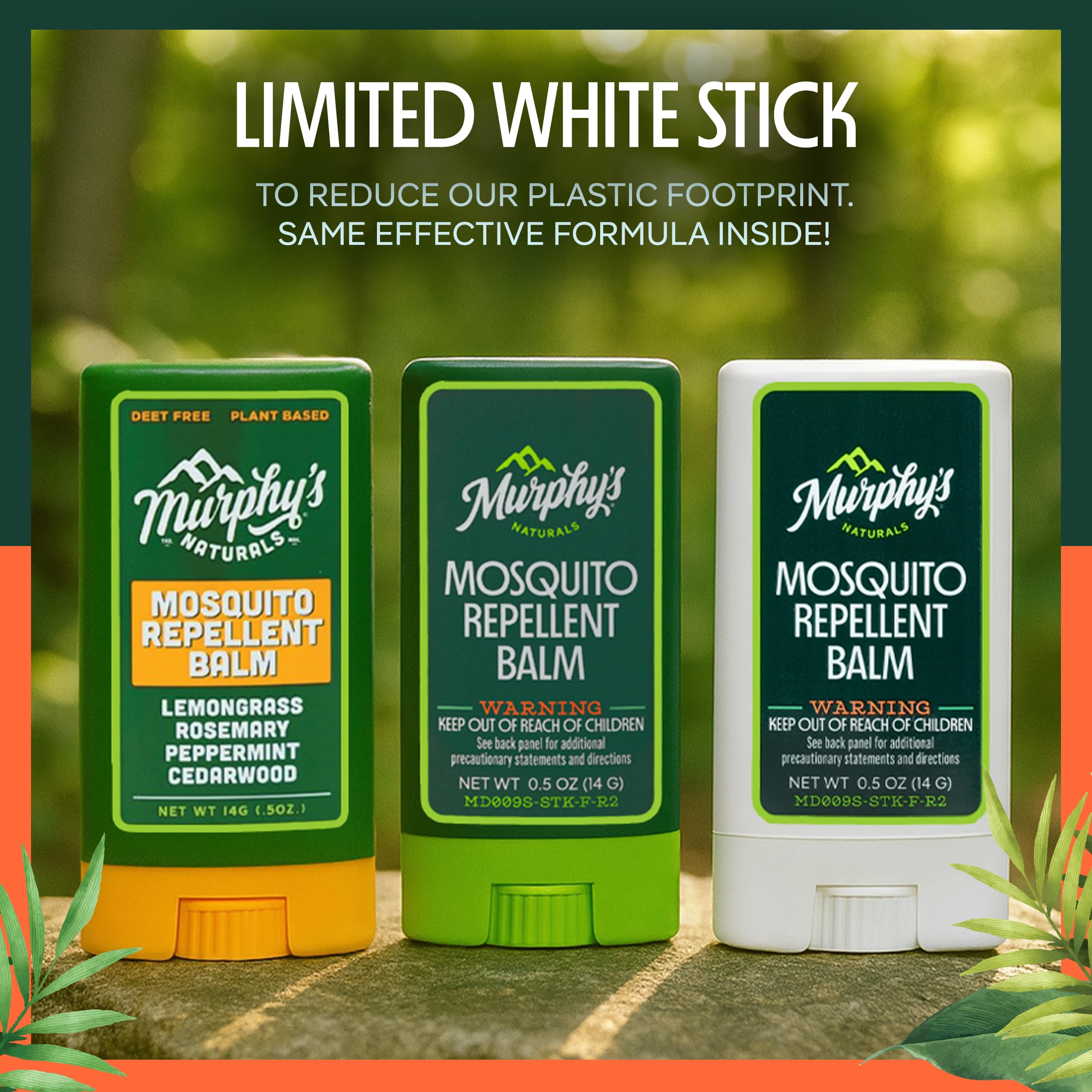 Aplicación rápida de Murphy's Naturals en antebrazo durante paseos nocturnos