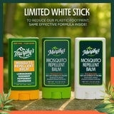 Aplicación rápida de Murphy's Naturals en antebrazo durante paseos nocturnos